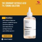 The Ordinary Glycolic Acid 7% Toning Solution 240ml.MADE IN CANADA.