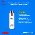 W.Skin Laboratory A.M Clearing Toner (Anti-Melasma) 250ml.MADE IN KOREA.